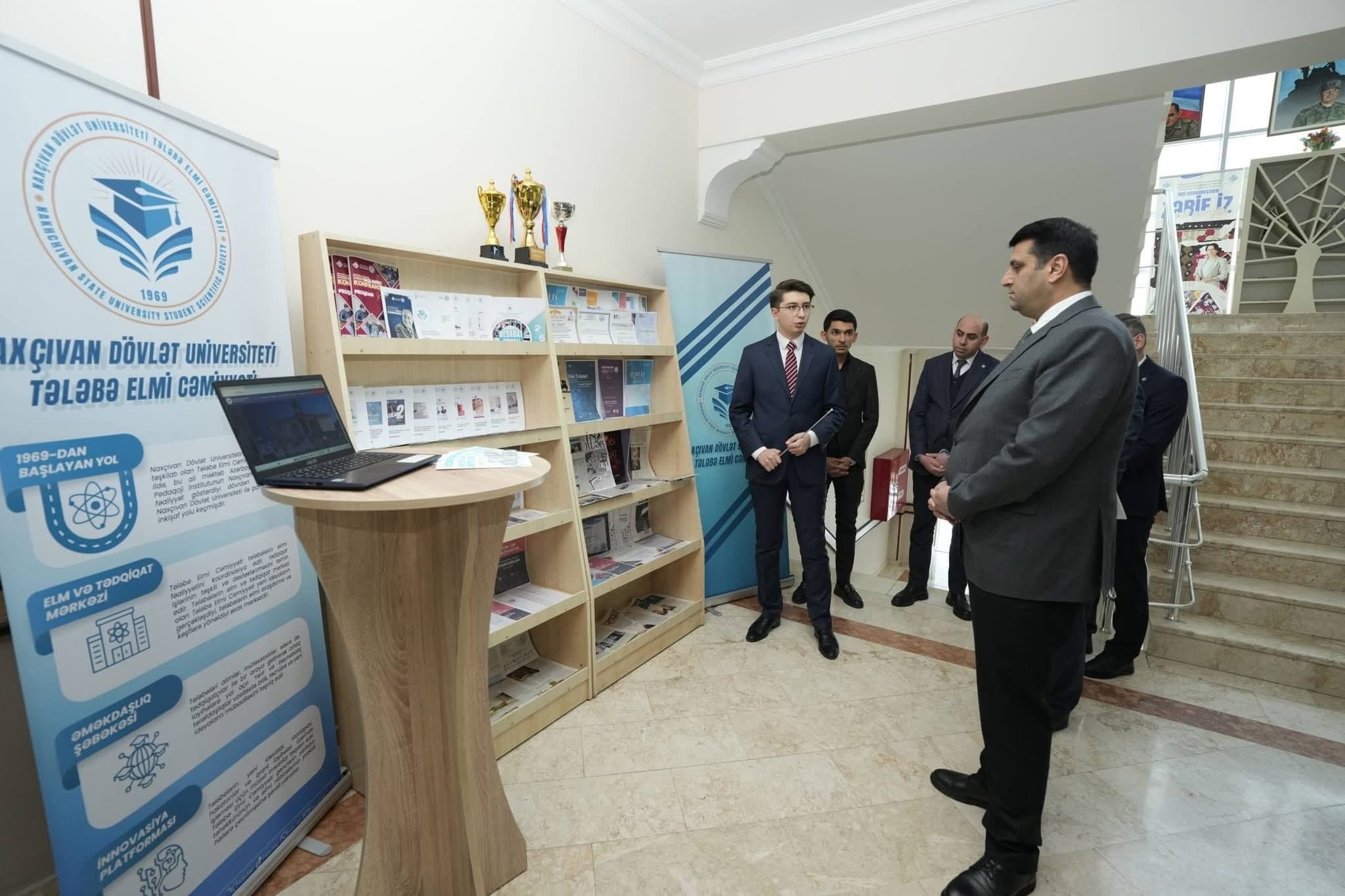 NDU-da 2025-ci il üzrə elmi tədqiqat fəaliyyətini əks etdirən sərgi keçirilib