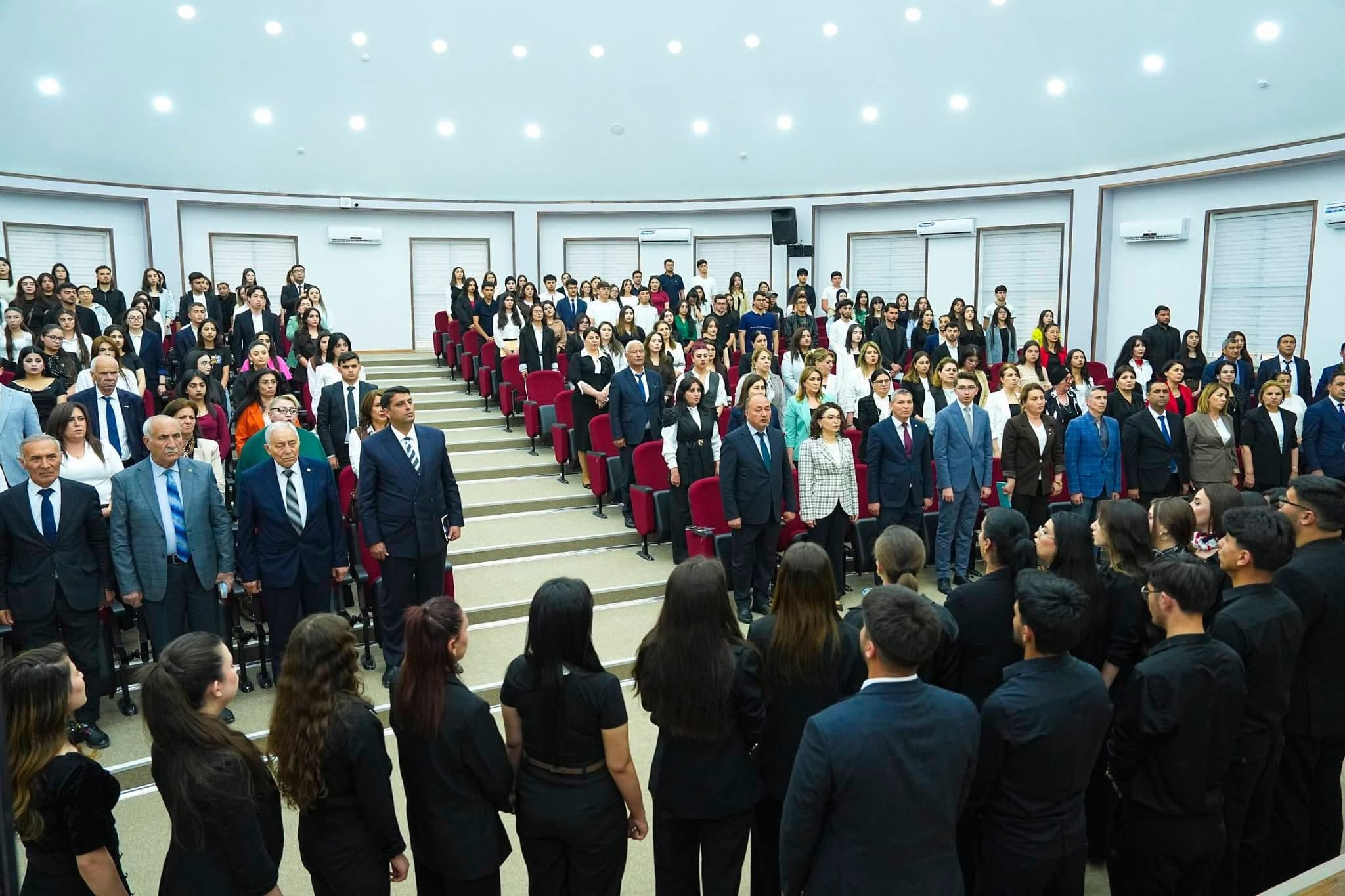 Naxçıvan Dövlət Universitetində “2025–2026-cı tədris ilində Tələbə Elmi Cəmiyyəti xətti ilə yerinə yetirilmiş elmi-tədqiqat işlərinin Yekun Konfransı” keçirilib
