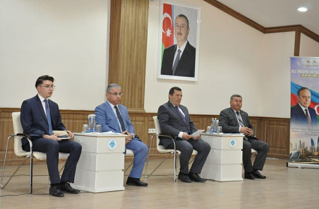 “Xalqın taleyini öz taleyinə çevirən insan” adlı panel müzakirə keçirilib